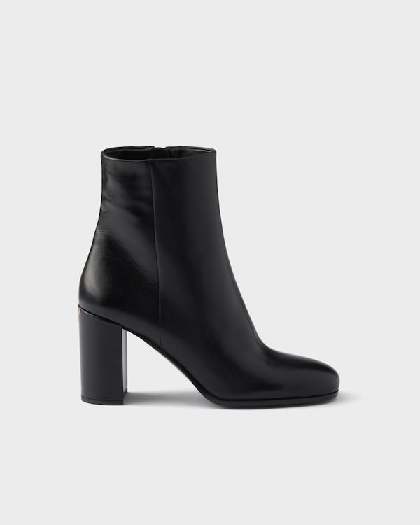 Leather booties - Black Leather booties - Black