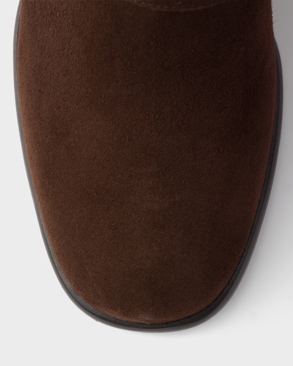 Suede booties - Dark Brown Suede booties - Dark Brown