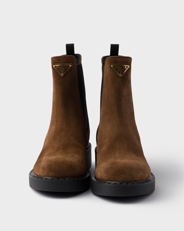 Chocolate suede Chelsea boots - Cocoa Brown Chocolate suede Chelsea boots - Cocoa Brown