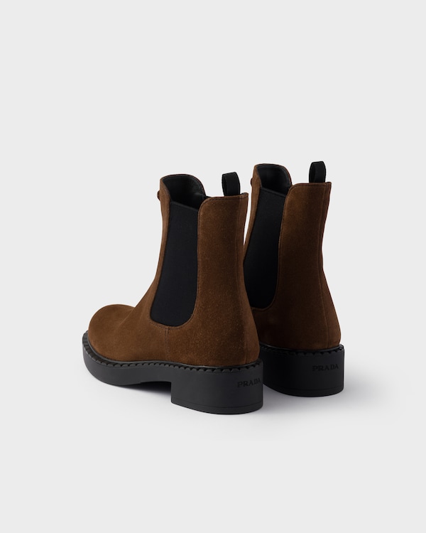 Chocolate suede Chelsea boots - Cocoa Brown Chocolate suede Chelsea boots - Cocoa Brown