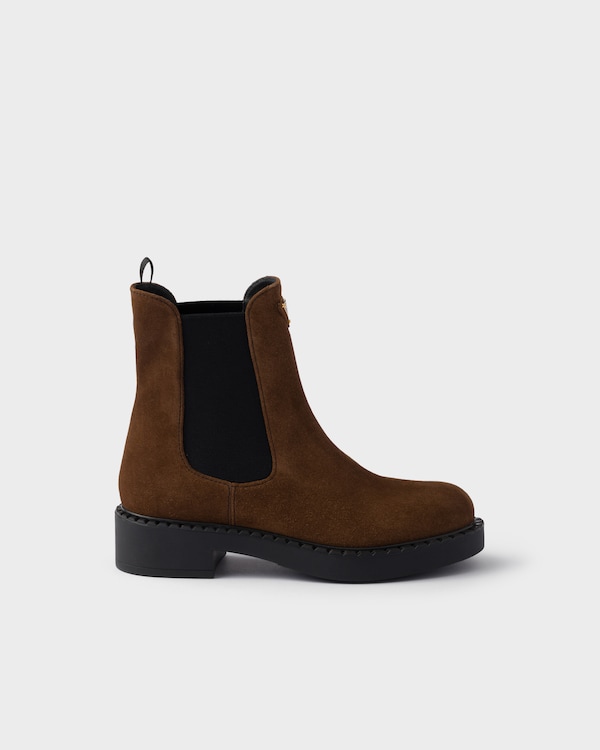 Chocolate suede Chelsea boots - Cocoa Brown Chocolate suede Chelsea boots - Cocoa Brown