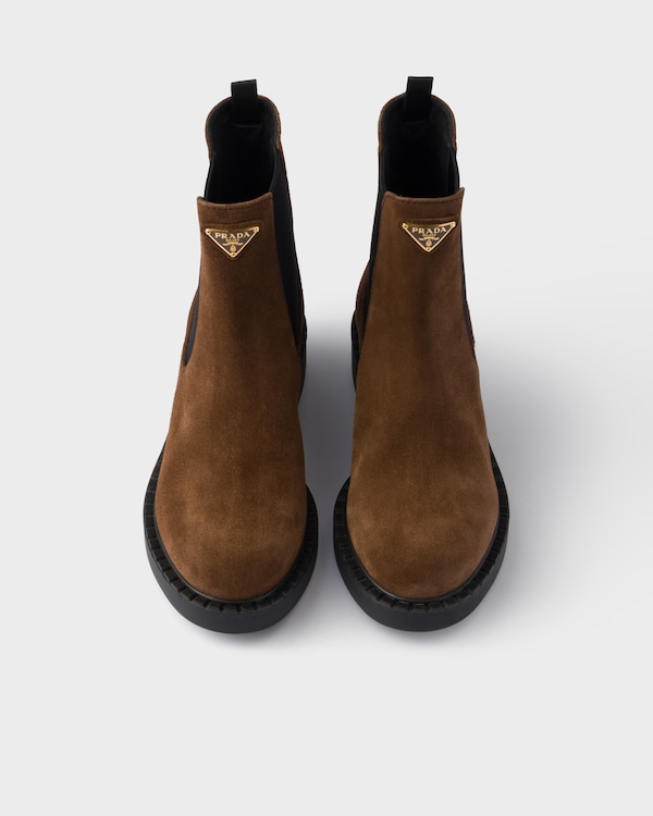 Chocolate suede Chelsea boots - Cocoa Brown Chocolate suede Chelsea boots - Cocoa Brown
