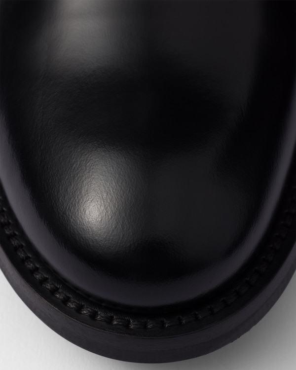 Brushed leather ankle boots Brushed leather ankle boots