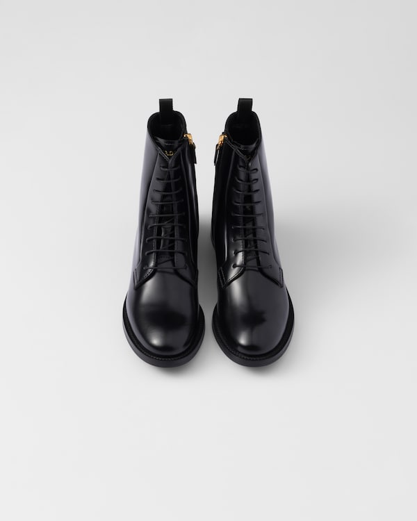 Brushed leather ankle boots Brushed leather ankle boots