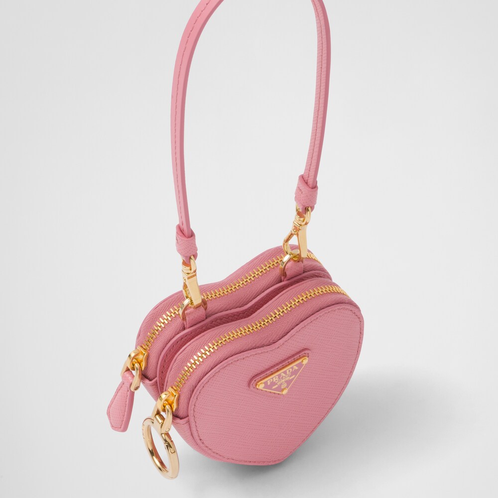 Prada Saffiano leather mini pouch 1