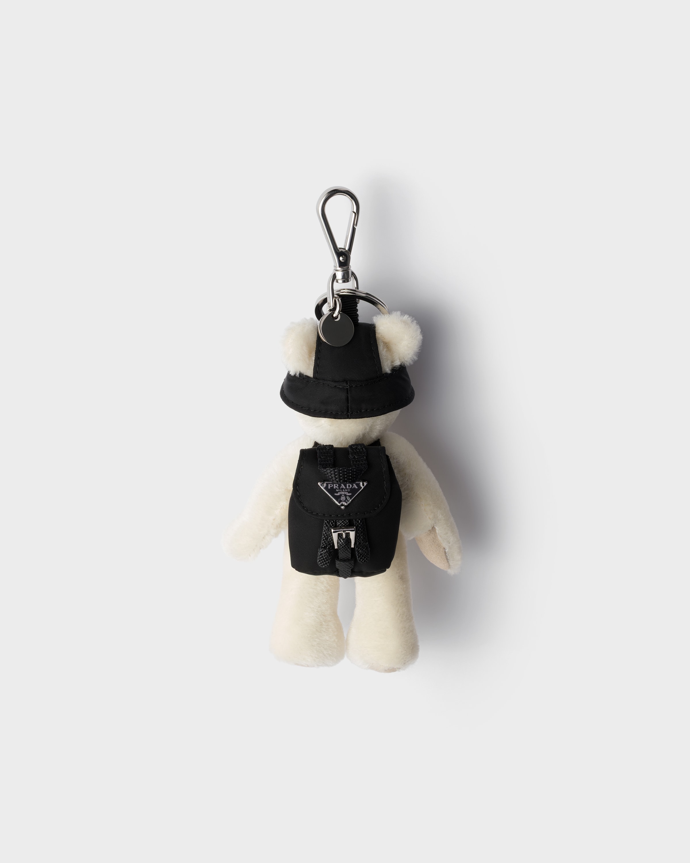 Teddy keychain charm