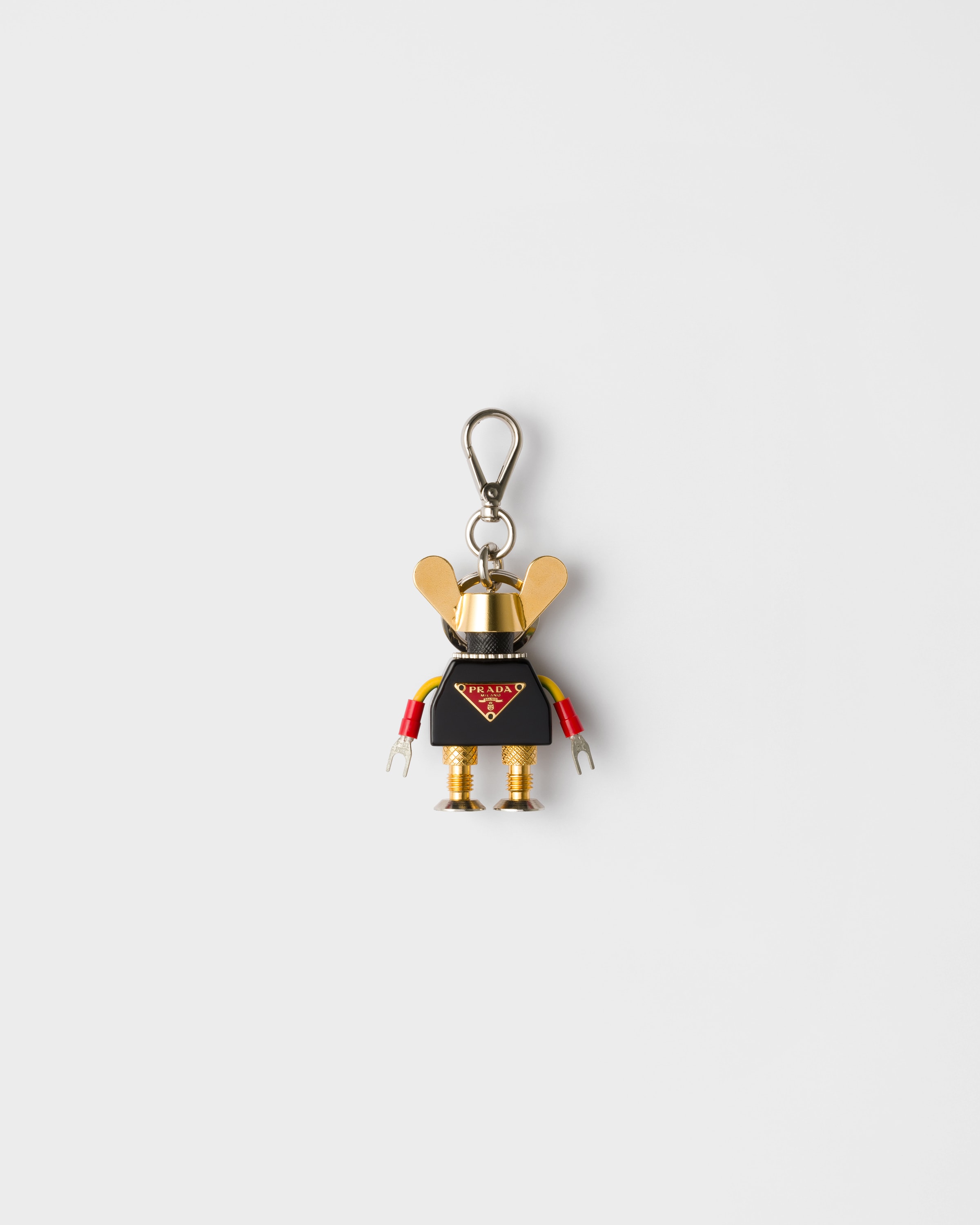 PRADA アートフィギュア　キーホルダー　ロボット　キーリング プラダ ロボット キーホルダー キーリング チャーム 三角