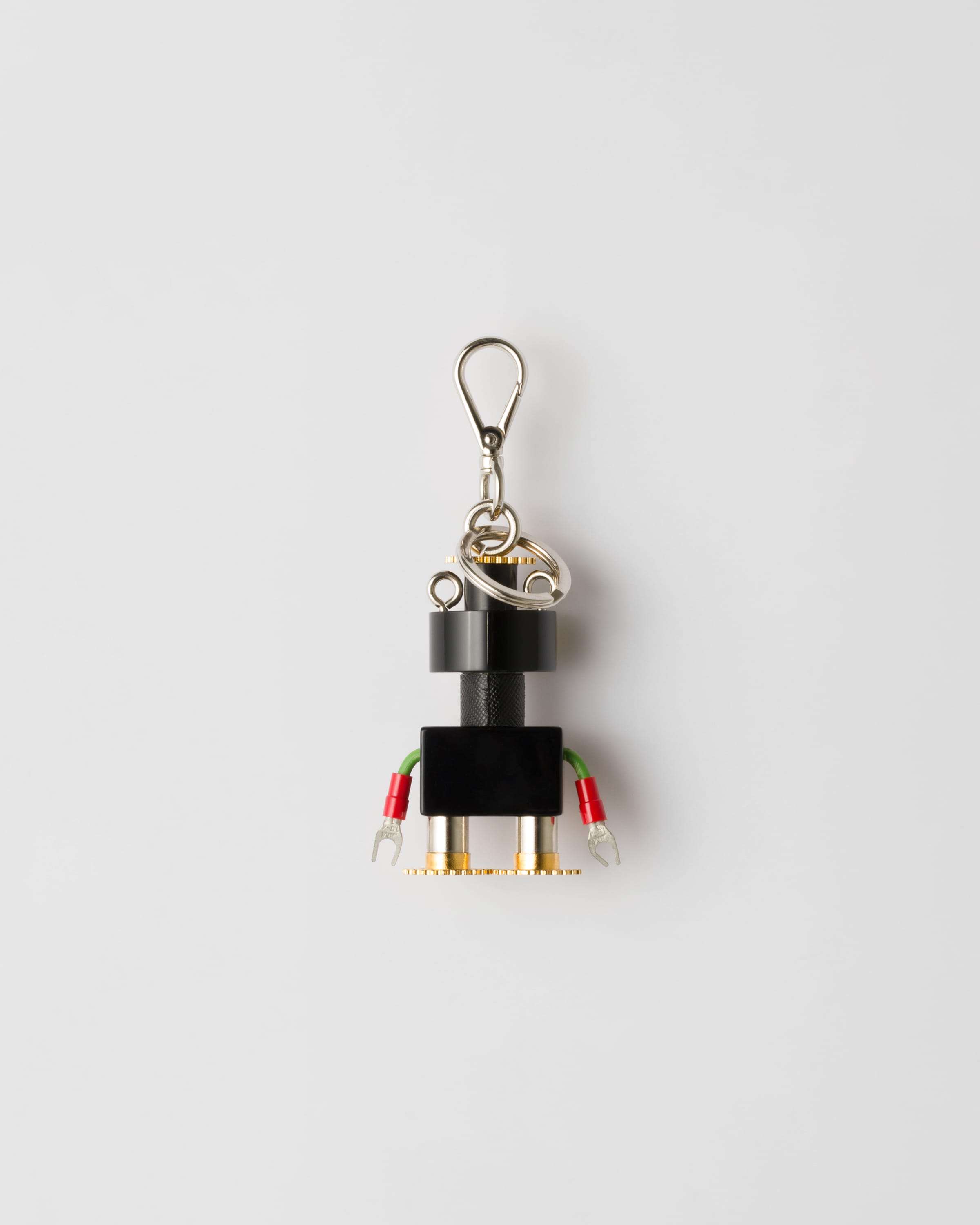 お気に入り♪◇Soft Robot キーリング◇PRADA 新作【PRADA】Soft Robot Re-Nylon バッグチャーム (PRADA/キー