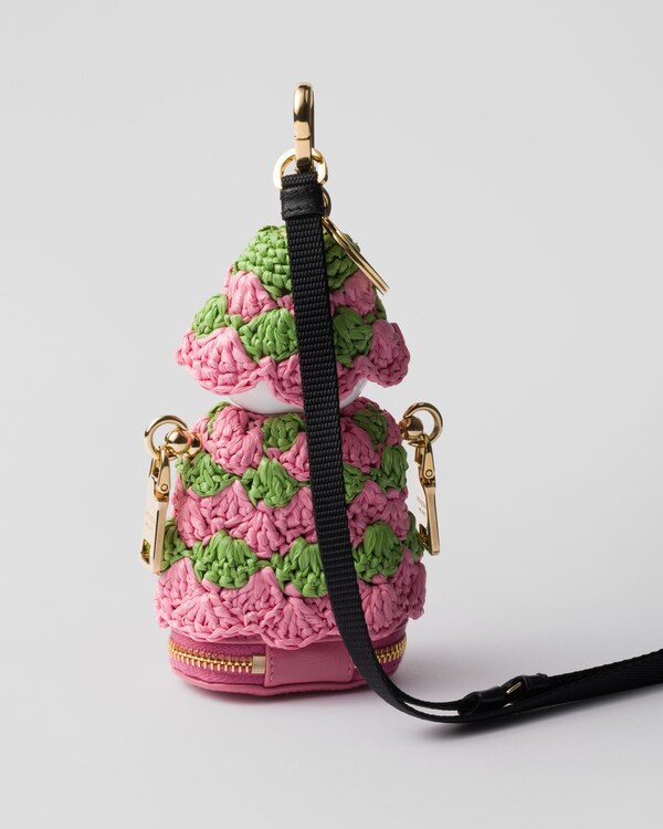 Soft Robot crochet bag pendant Soft Robot crochet bag pendant