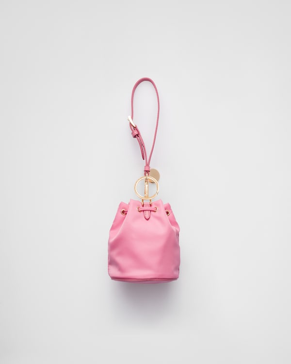 Mini Icon Re-Nylon keychain charm - Begonia Pink Mini Icon Re-Nylon keychain charm - Begonia Pink