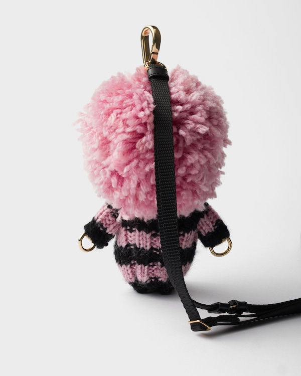 Soft Robot knit keychain charm Soft Robot knit keychain charm