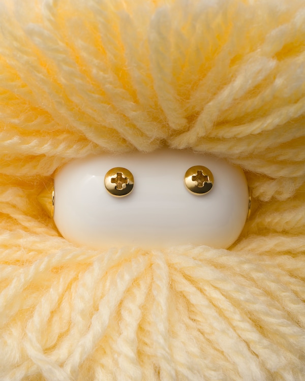 Soft Robot knit keychain charm Soft Robot knit keychain charm