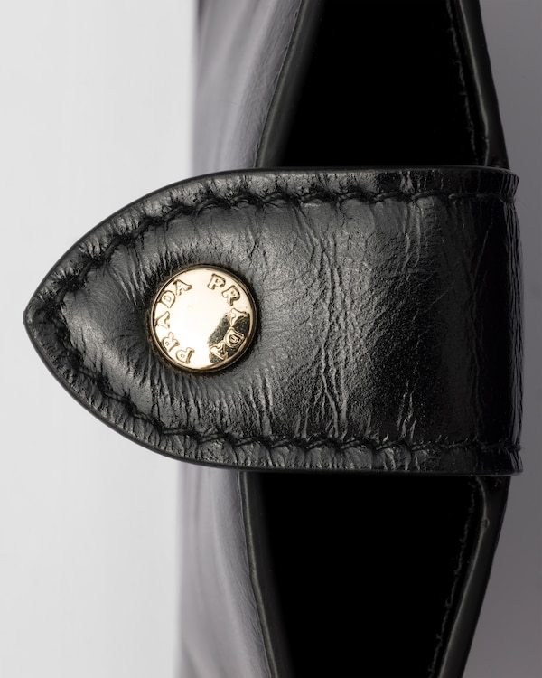 Leather card holder - Black Leather card holder - Black