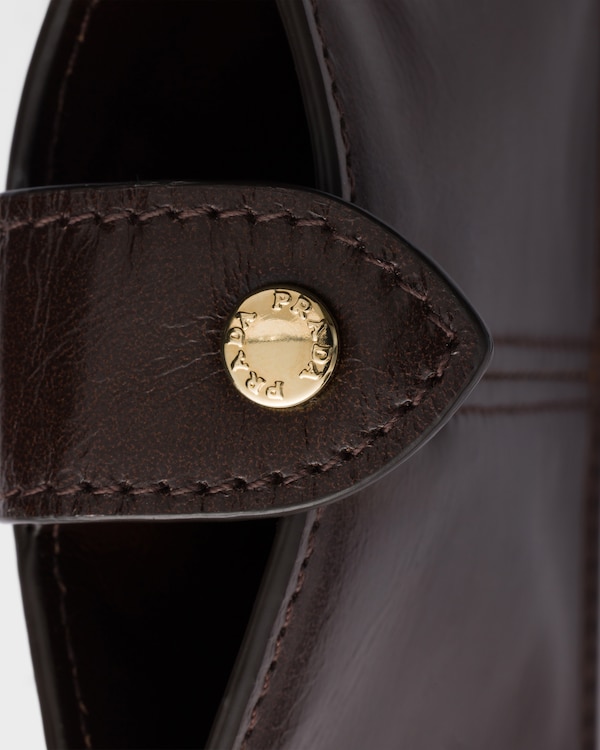 Leather card holder - Dark Brown Leather card holder - Dark Brown