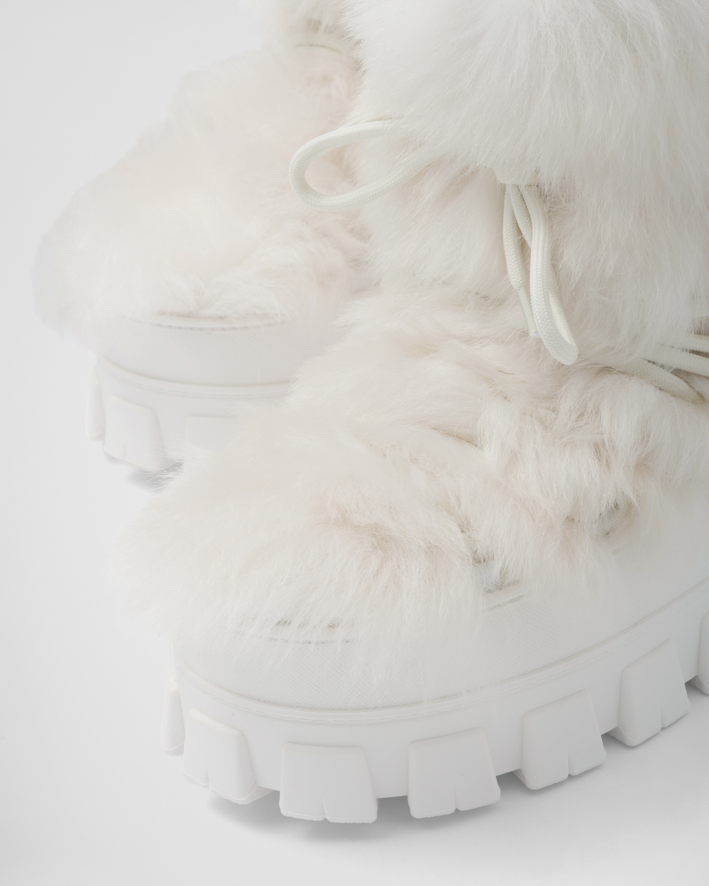 Bottes apr s ski en peau de mouton