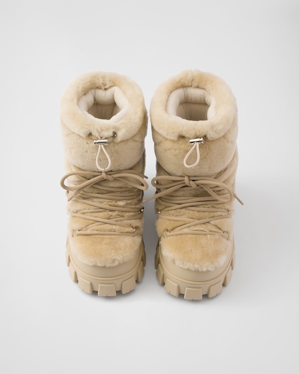 羊皮毛雪地派对短靴 羊皮毛雪地派对短靴