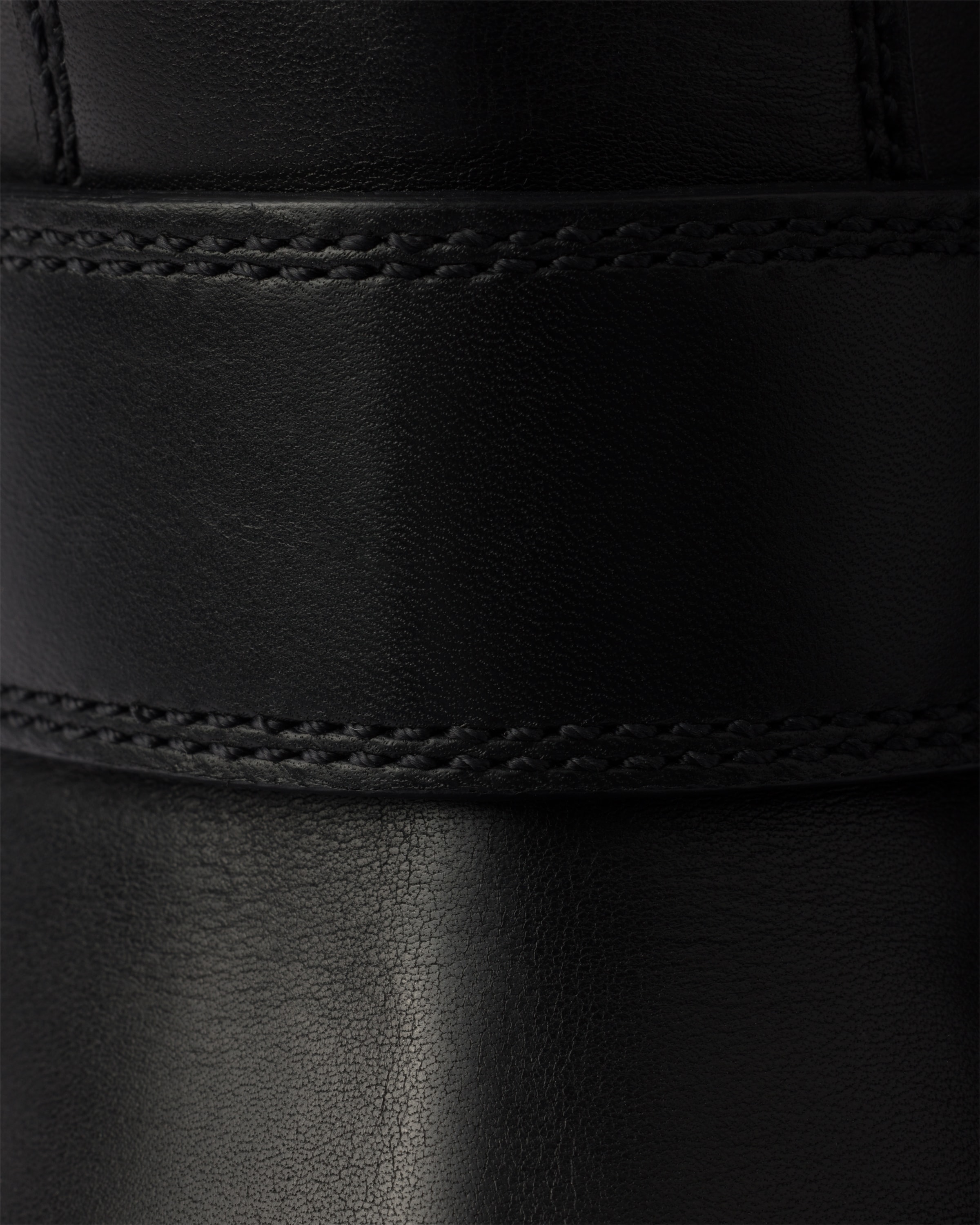 Leather and shearling booties