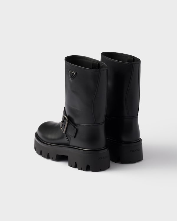 Leather booties Leather booties