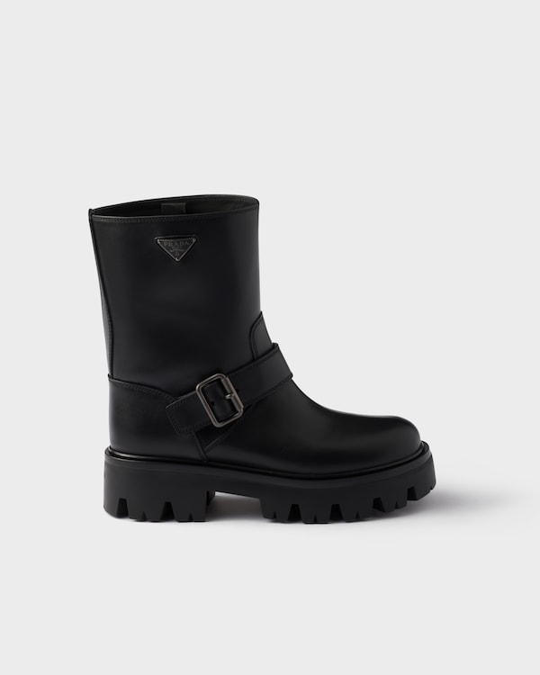 Leather booties Leather booties