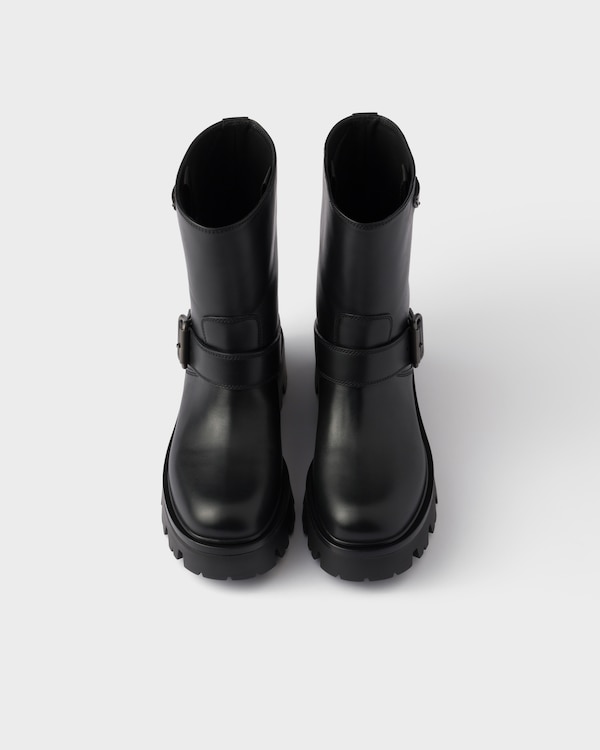 Leather booties Leather booties