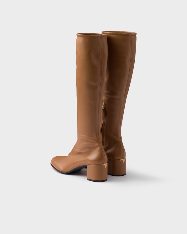 Stretch nappa leather boots Stretch nappa leather boots