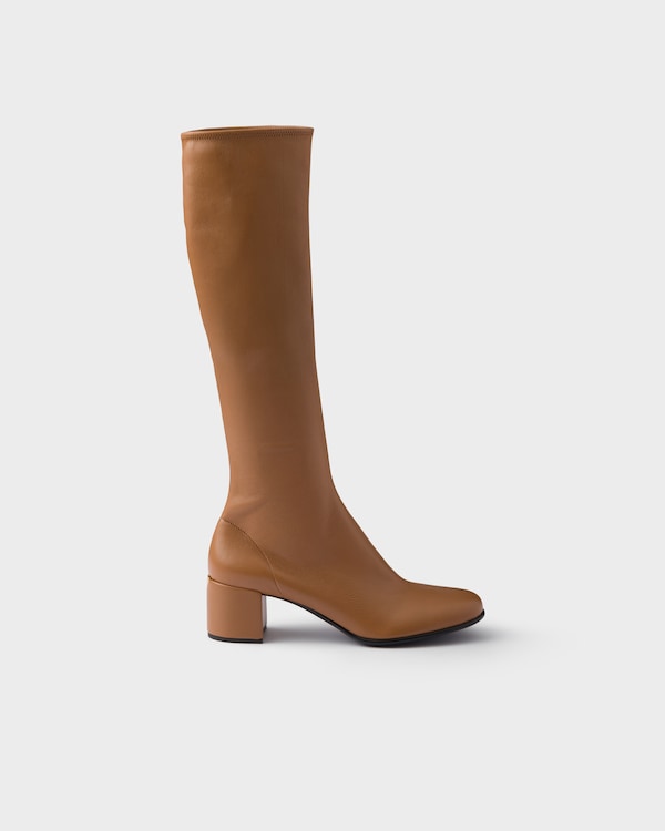 Stretch nappa leather boots Stretch nappa leather boots