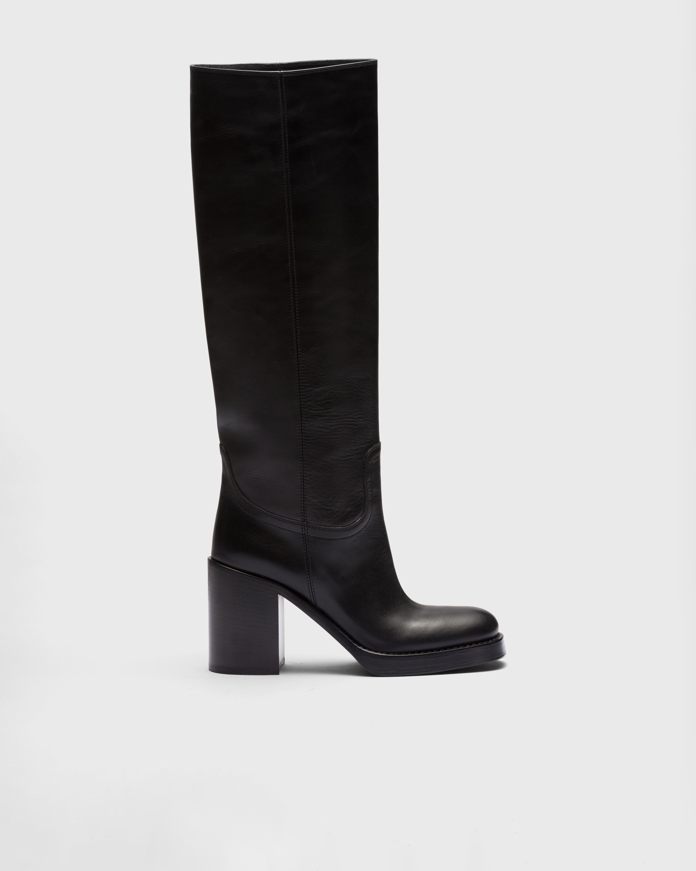Prada tall boots hotsell