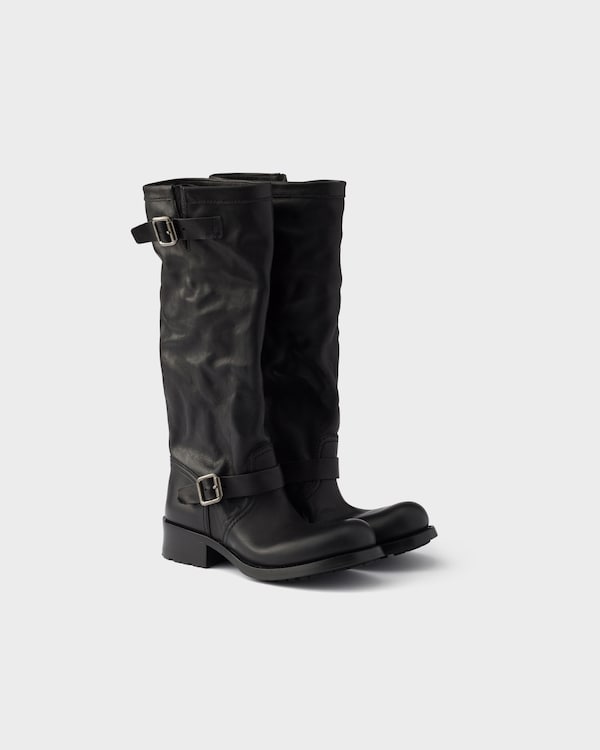 Leather boots - Black Leather boots - Black