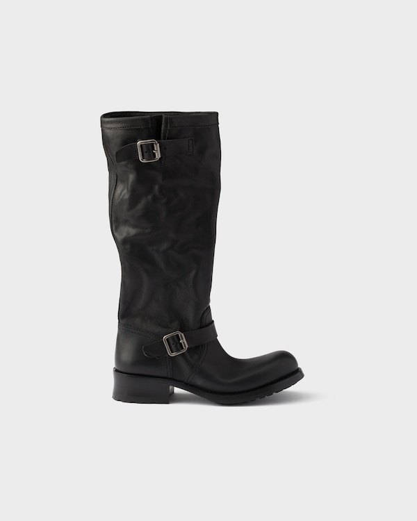 Leather boots - Black Leather boots - Black
