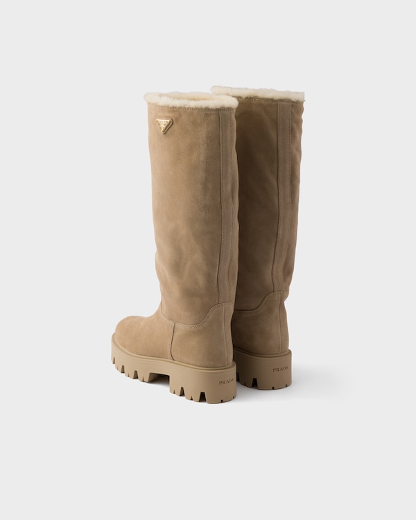 Suede boots - Desert Beige Suede boots - Desert Beige
