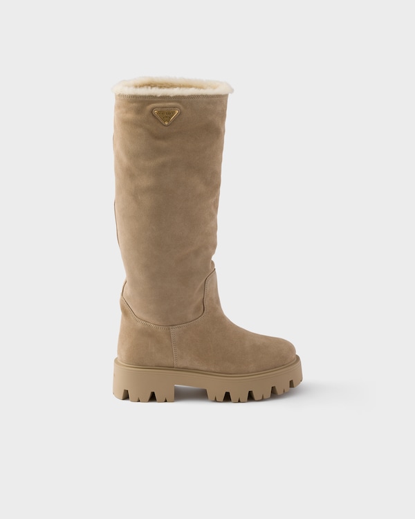 Suede boots - Desert Beige Suede boots - Desert Beige