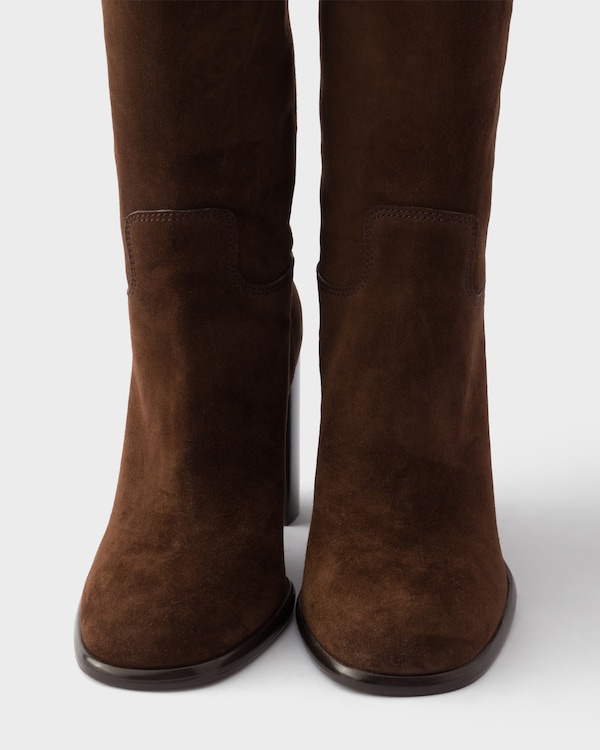Suede boots - Dark Brown Suede boots - Dark Brown