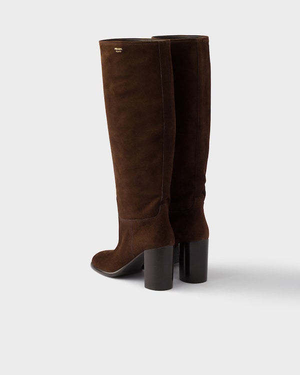 Suede boots - Dark Brown Suede boots - Dark Brown