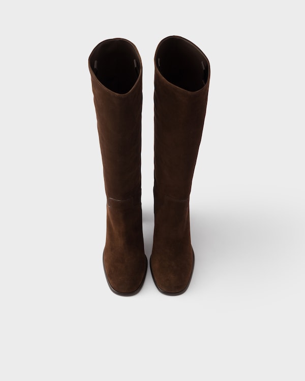 Suede boots - Dark Brown Suede boots - Dark Brown