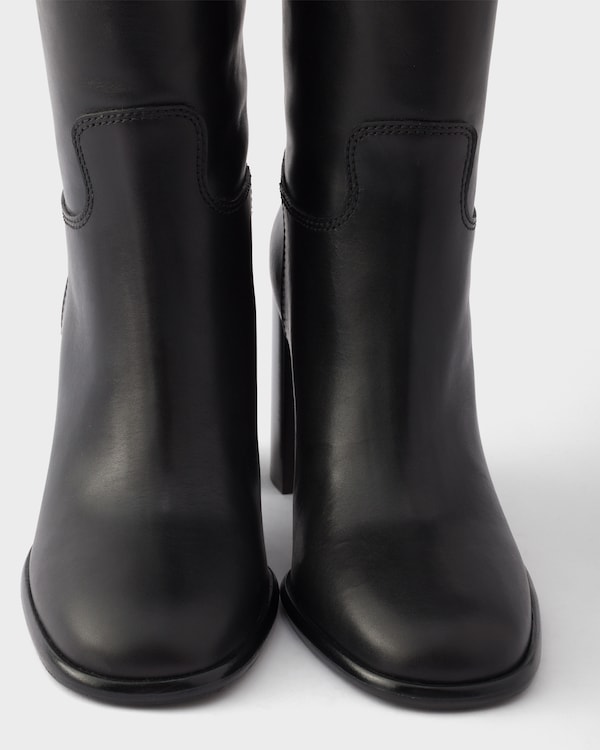 Leather boots - Black Leather boots - Black