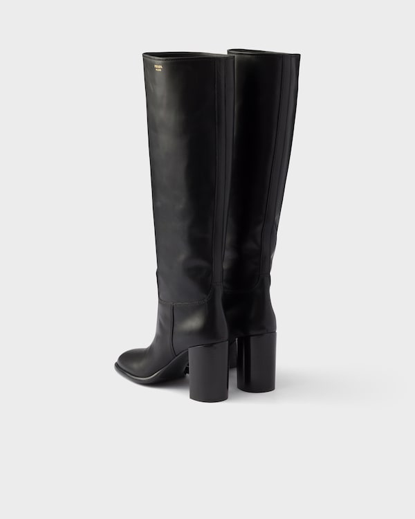 Leather boots - Black Leather boots - Black