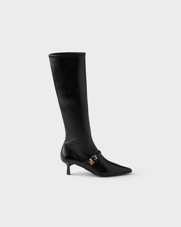 Stretch nappa leather boots - Negro Stretch nappa leather boots - Negro