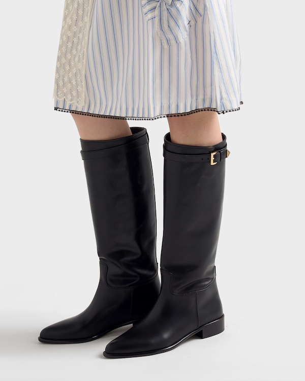 Leather boots - Black Leather boots - Black