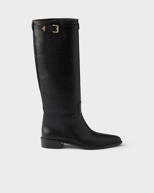 Leather boots - Negro Leather boots - Negro