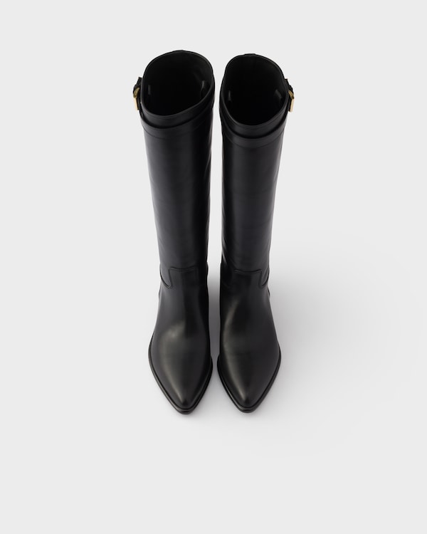 Leather boots - Negro Leather boots - Negro