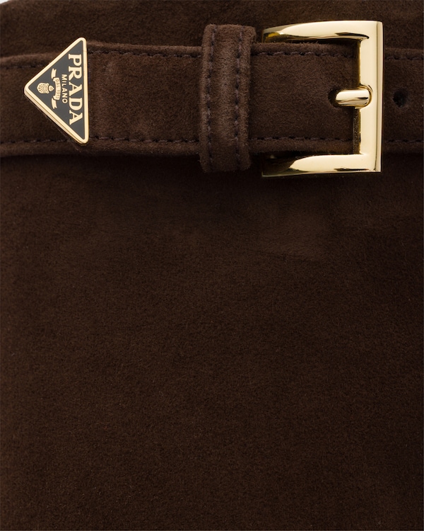 Suede boots - Dark Brown Suede boots - Dark Brown