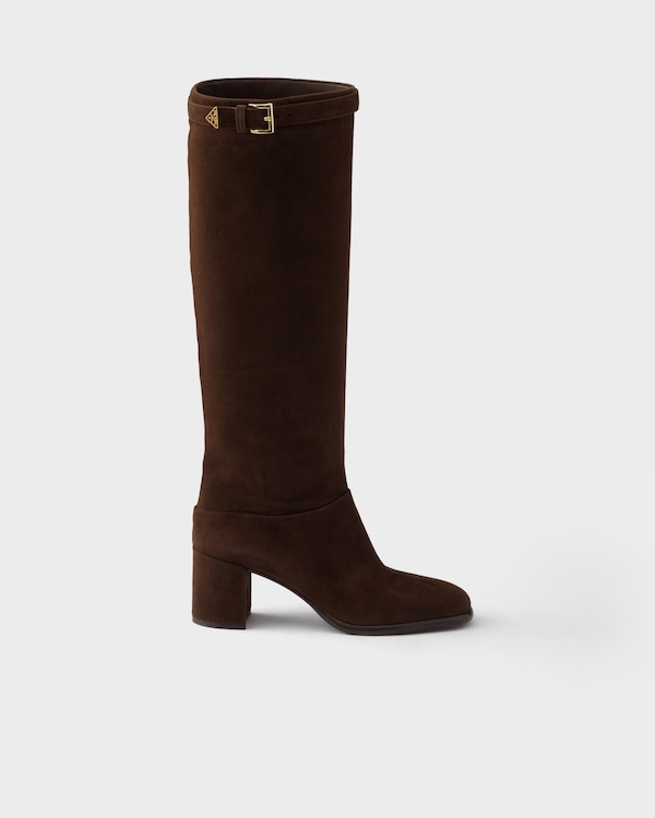 Suede boots - Dark Brown Suede boots - Dark Brown
