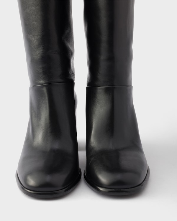 Leather boots - Negro Leather boots - Negro