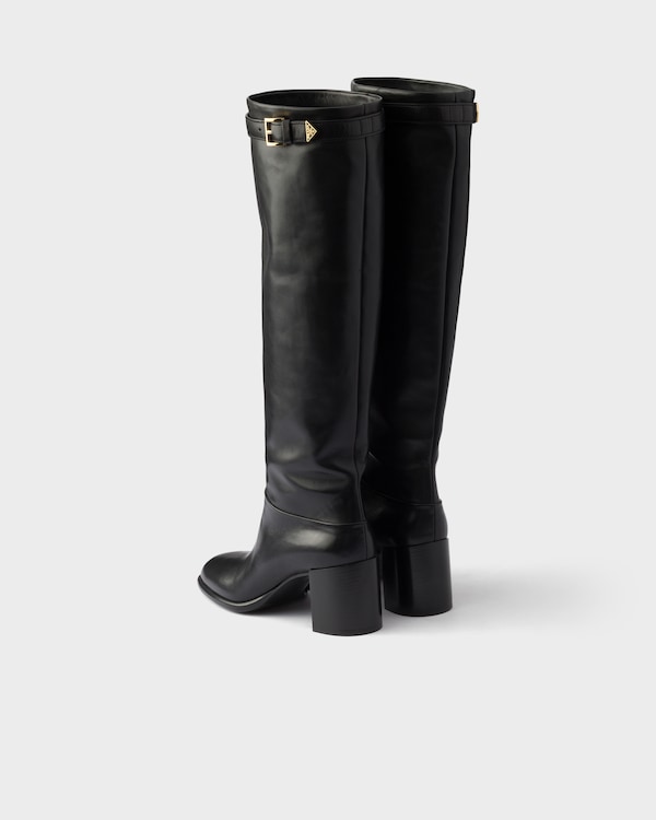 Leather boots - Negro Leather boots - Negro