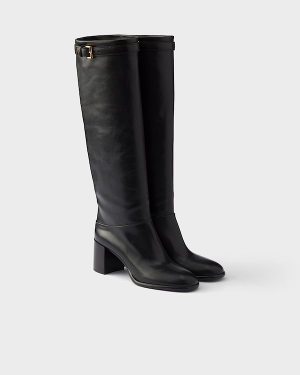 Leather boots - Negro Leather boots - Negro