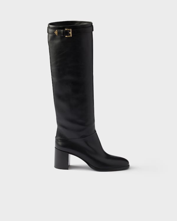 Leather boots - Negro Leather boots - Negro