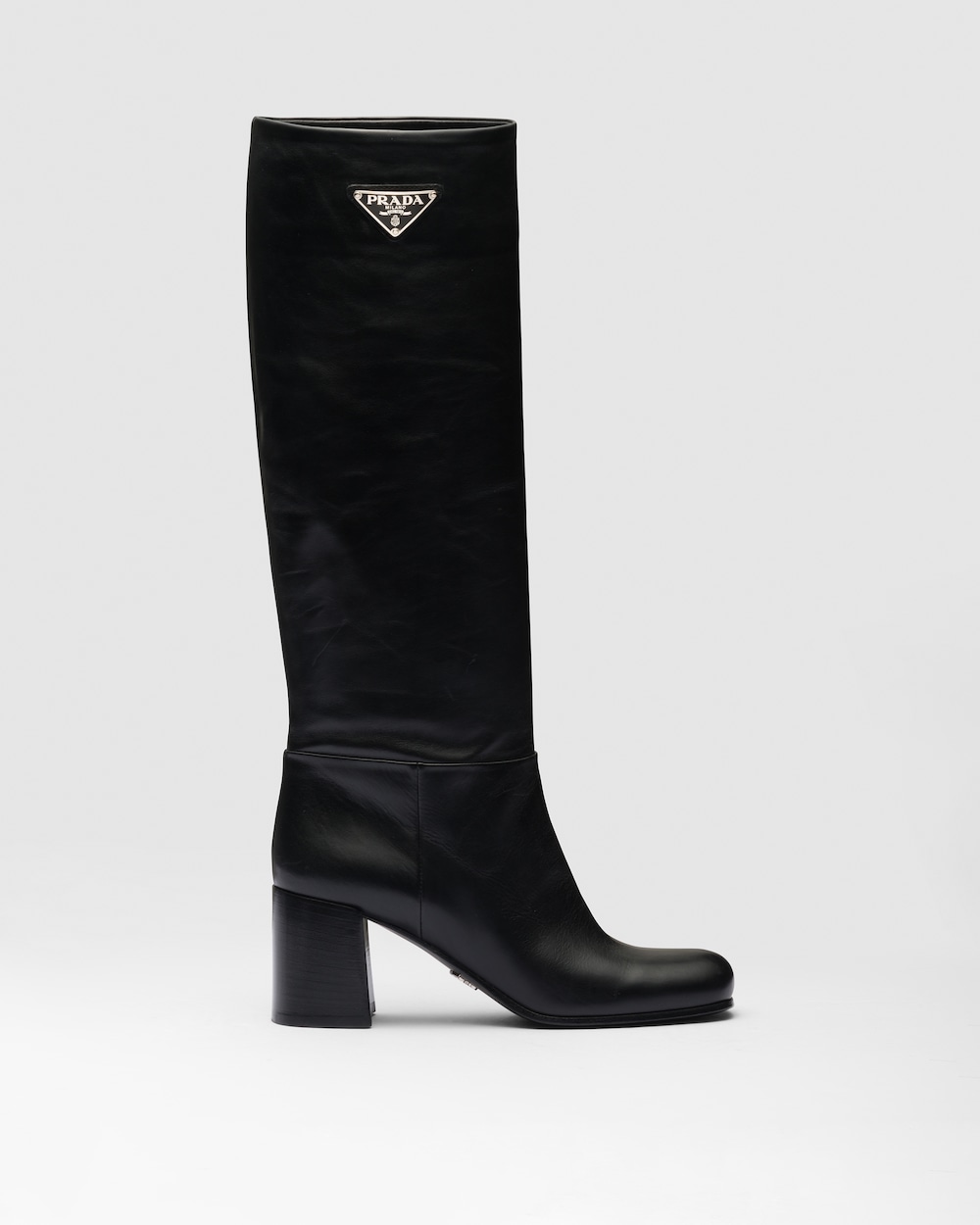 Prada leather booties clearance