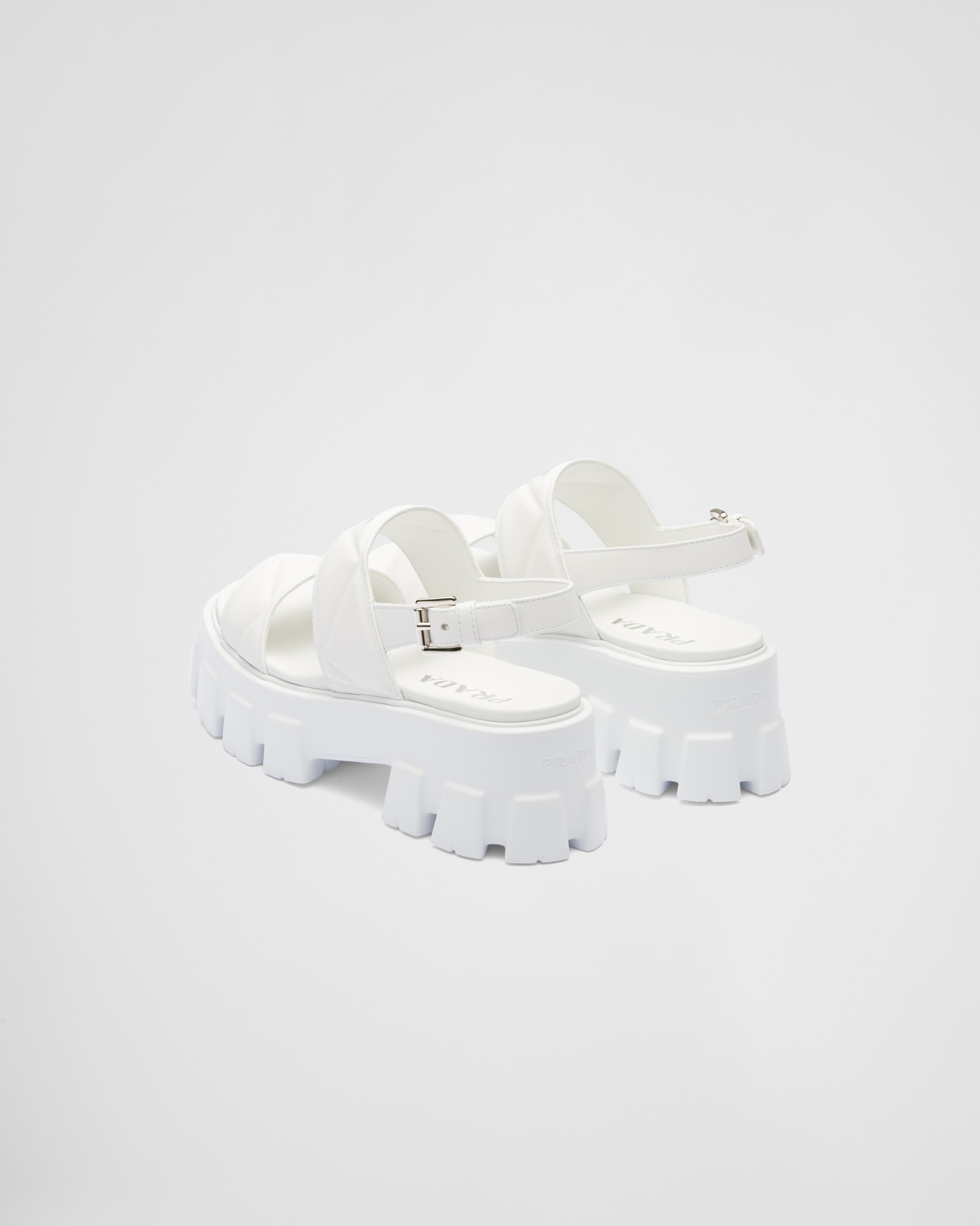 Prada Gold sandals