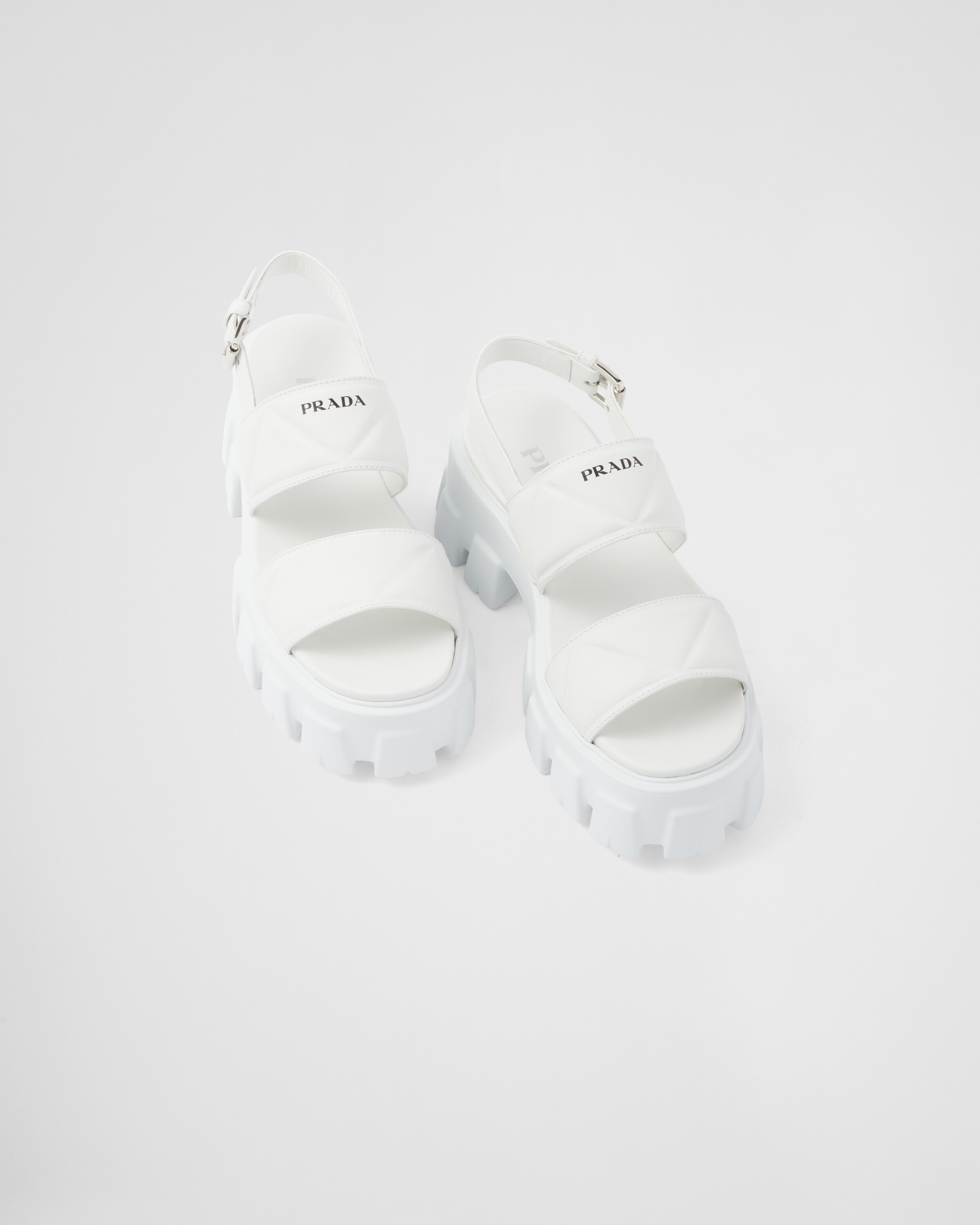 Monolith leather sandals
