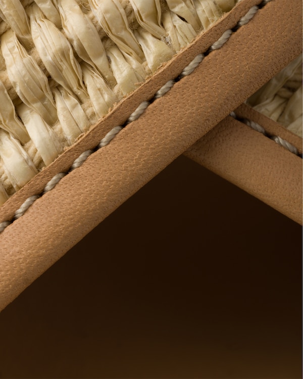 Crochet and leather sandals Crochet and leather sandals